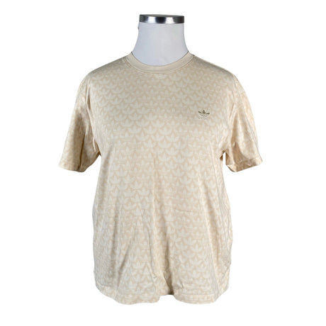 Unisex Adidas - T-särk, suurus 46 - Beige ()