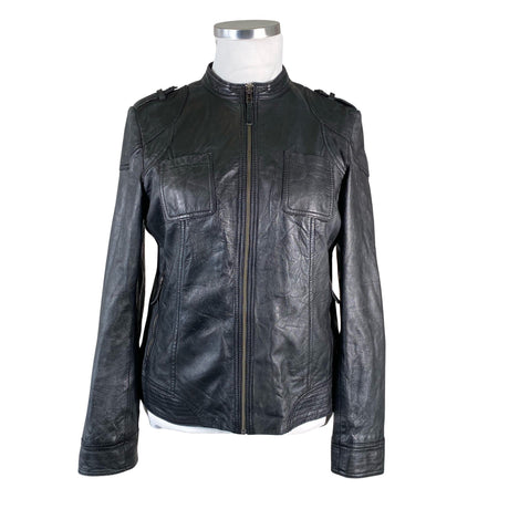 Unisex s.Oliver - Nahktagi, suurus 42 - Must ()
