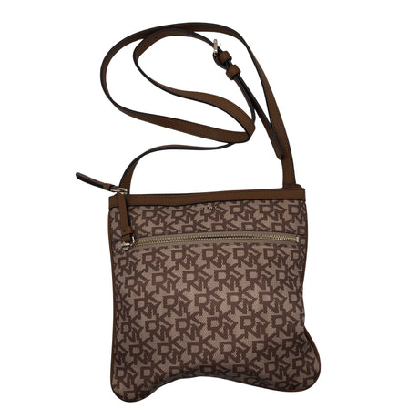 Unisex DKNY - Õlakott, suurus Midi - Pruun (2)