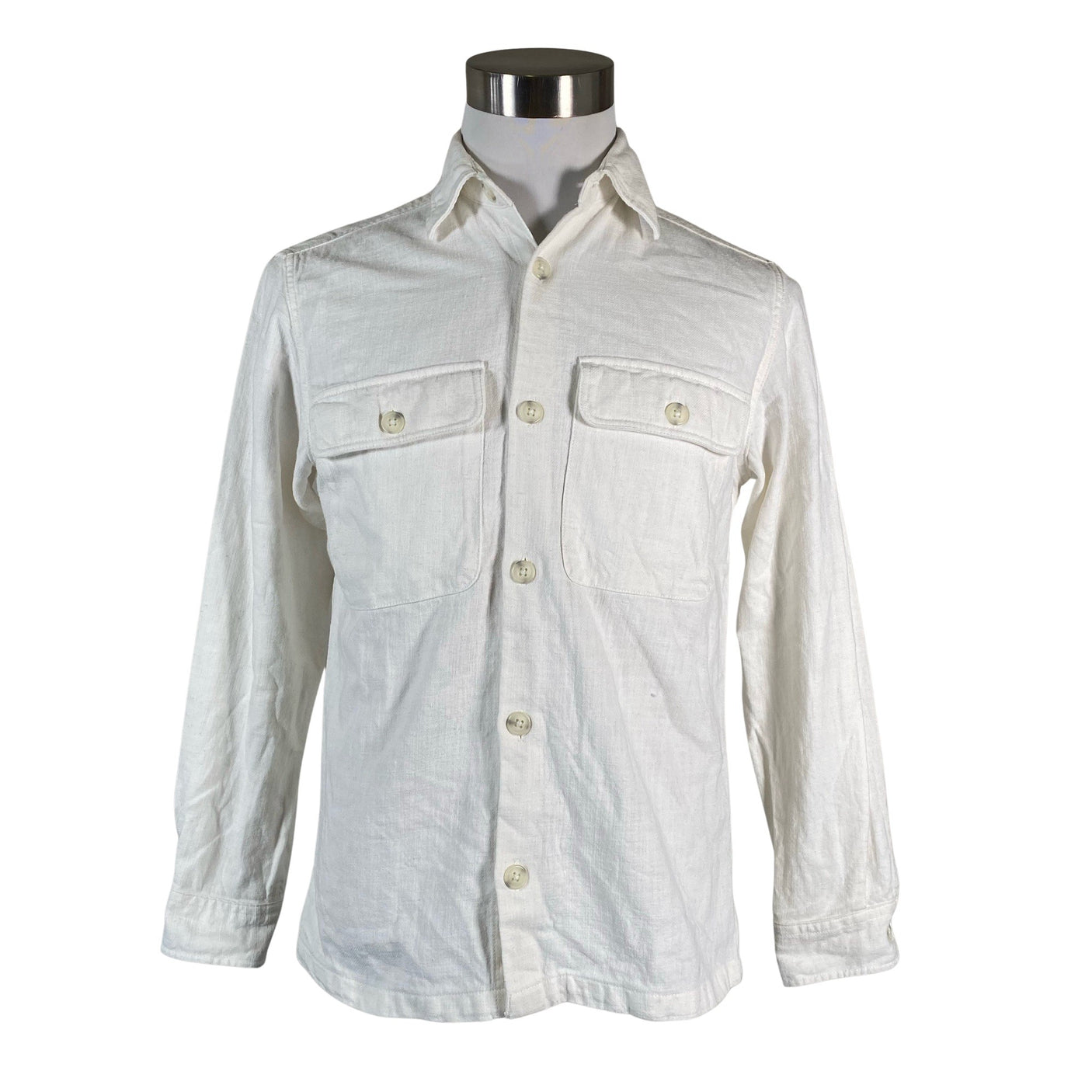 Unisex Jack & Jones - Teksasärk, suurus S - Valge (1)