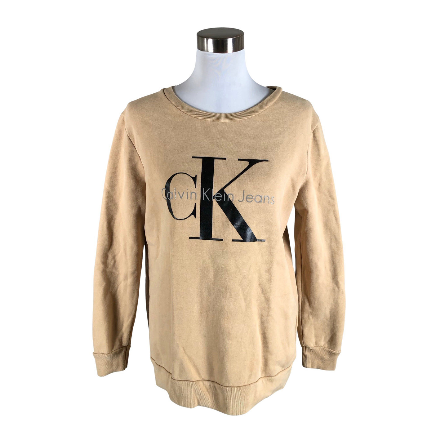 Unisex Calvin Klein Jeans - Dressikangast pluus, suurus 38 - Pruun (1)