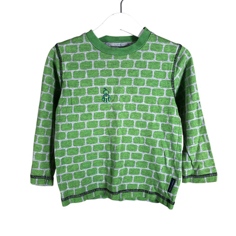 Unisex Polarn O. Pyret - Trikotaažist pluus, suurus 92 - 98 - Roheline ()
