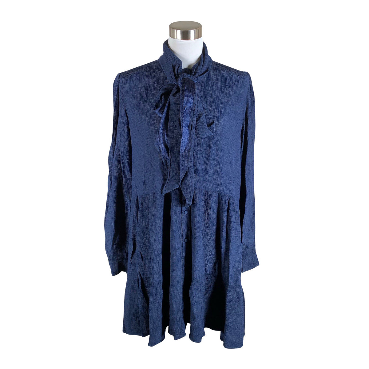 Unisex Sézane - Õhuke kleit, suurus 40 - Sinine (1)