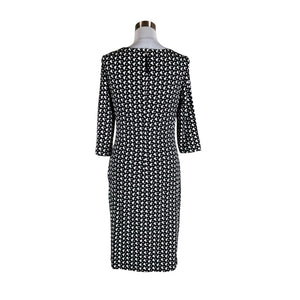 Unisex Laurèl - Trikotaažist kleit, suurus 40 - Must (2)