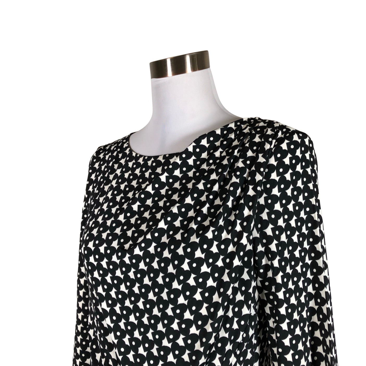 Unisex Laurèl - Trikotaažist kleit, suurus 40 - Must (3)