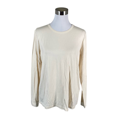 Unisex LauRie - Trikotaažist pluus, suurus 40 - Looduslik valge ()