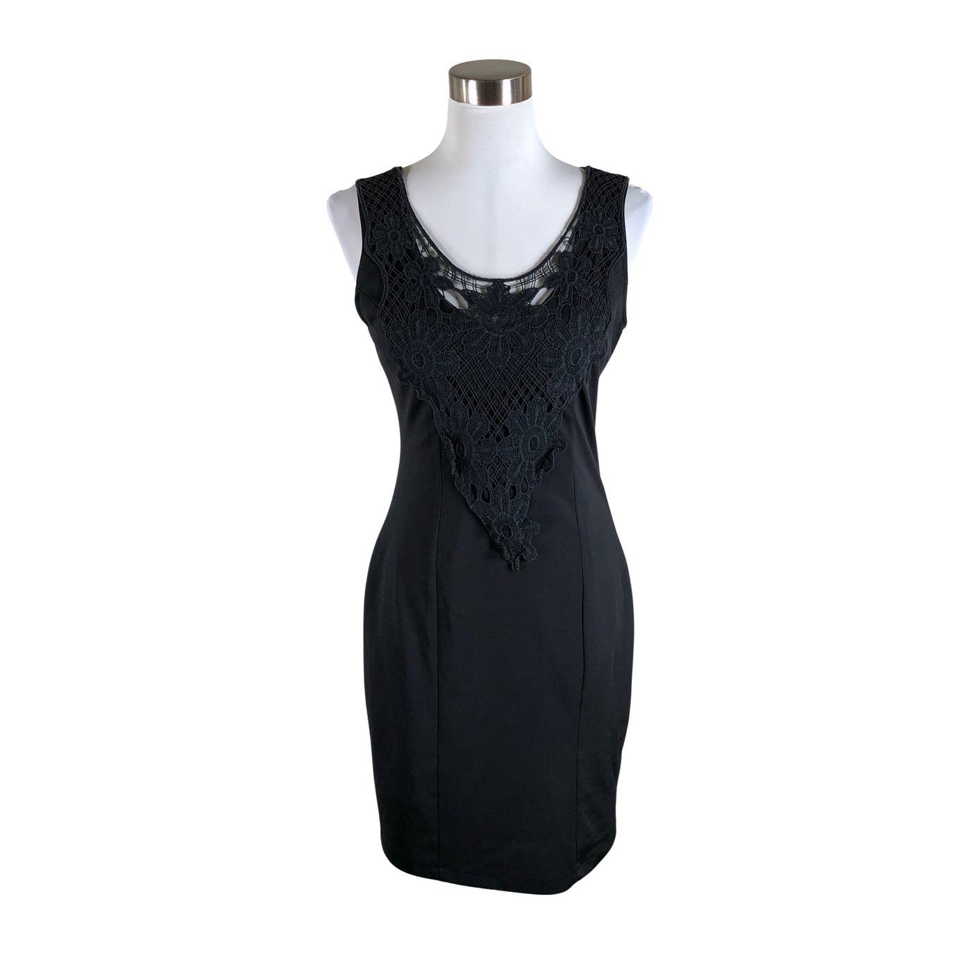 Unisex Rinascimento - Trikotaažist kleit, suurus 40 - Must (1)