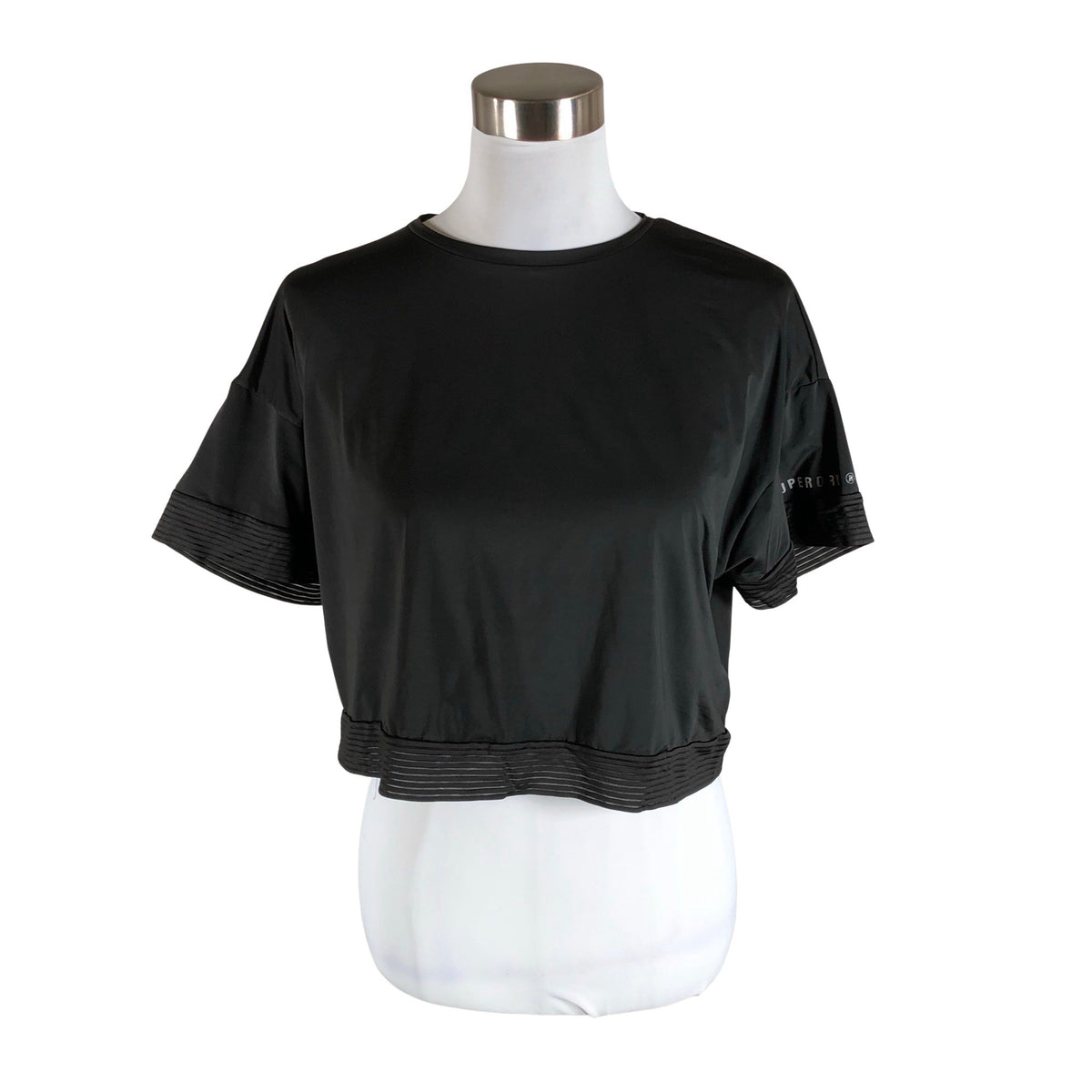 Unisex Superdry - Spordisärk, lühikesed käised, suurus 40 - Must (1)
