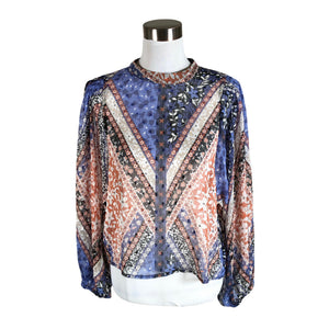 Unisex Lindex - Pluus, suurus 40 - Sinine (1)