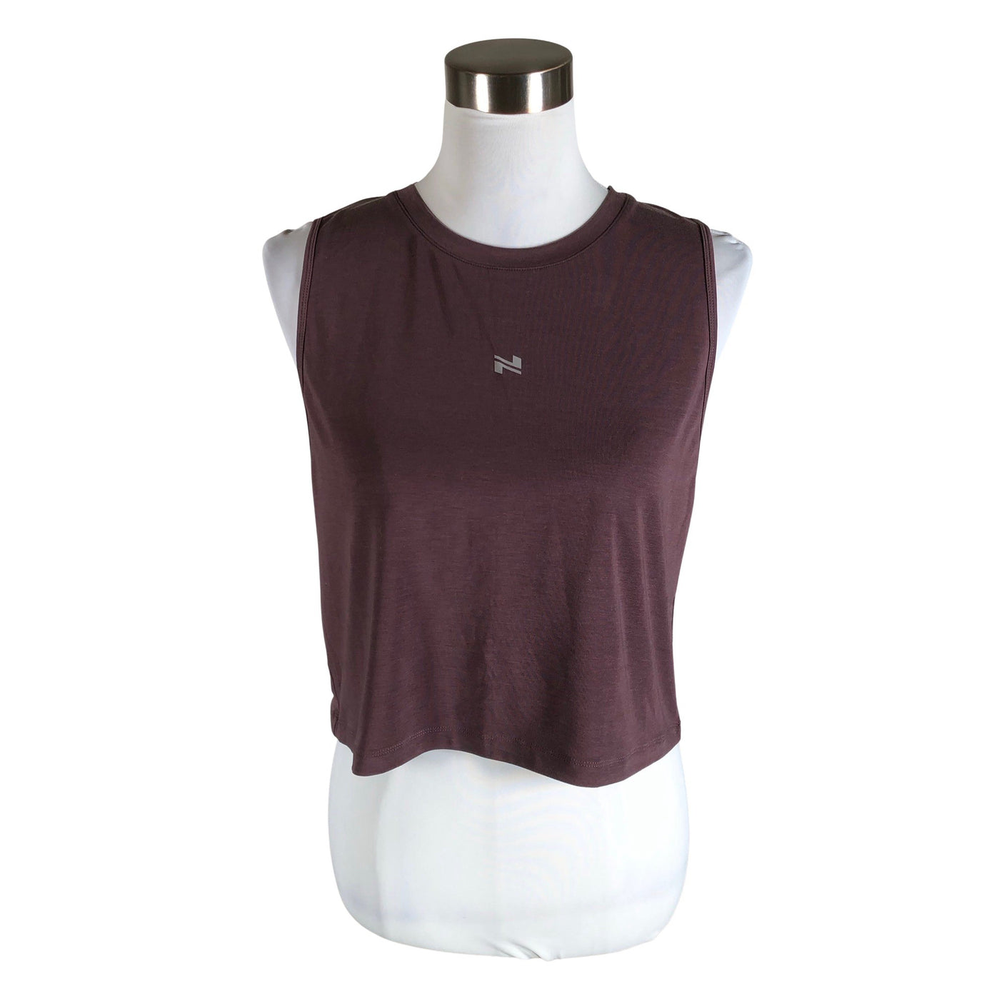 Unisex Gymnation - Sporditopp, suurus 38 - Veinipunane (1)
