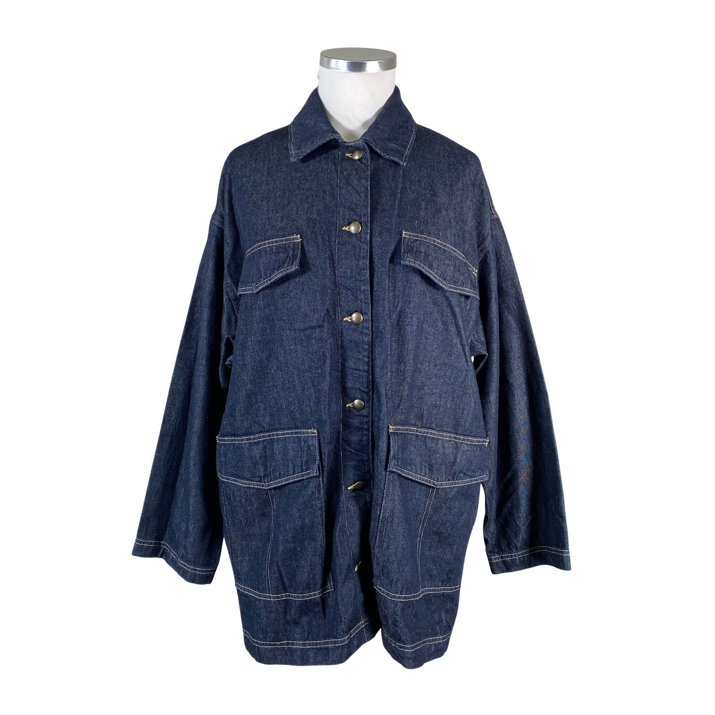 Unisex Lindex - Teksatagi, suurus 44 - Sinine (1)