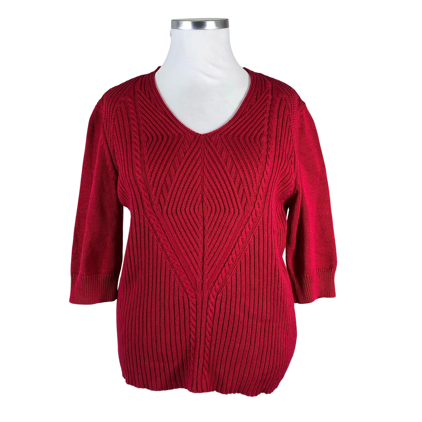 Unisex Olsen - Kampsun, suurus 48 - Veinipunane (1)