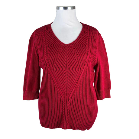 Unisex Olsen - Kampsun, suurus 48 - Veinipunane ()