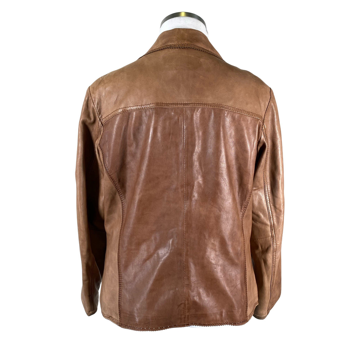 Unisex Santarelli - Nahktagi, suurus 44 - Pruun (2)