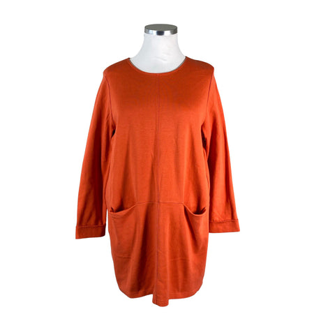 Unisex Nanso - Trikotaažist kleit, suurus 50 - Oranž ()