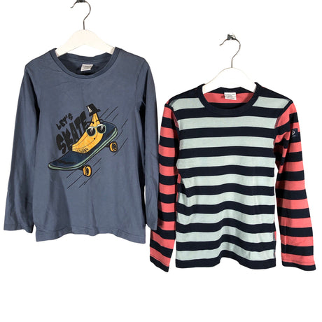Unisex Polarn O. Pyret - Trikotaažist pluus, suurus 122 - 128 - Sinine ()