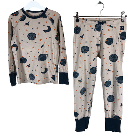 Unisex Polarn O. Pyret - Ööpesu, suurus 110 - 116 - Beige ()