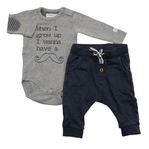 Unisex Newbie - Dressikangast püksid, suurus 50 - 56 - Sinine (1)