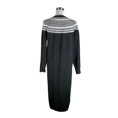 Unisex Nanso - Kootud kleit, suurus 40 - Must (2)