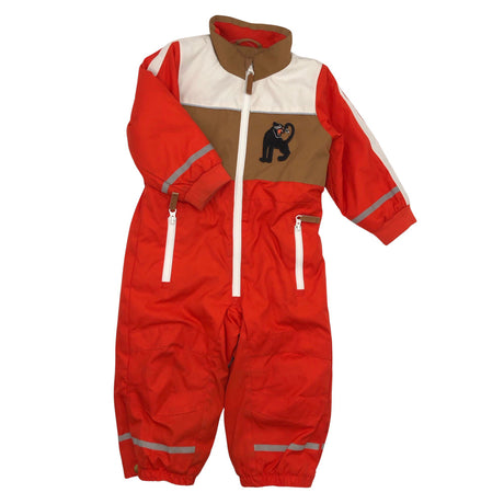 Unisex Mini Rodini - Õhem talvekombinesoon, suurus 80 - 86 - Oranž ()