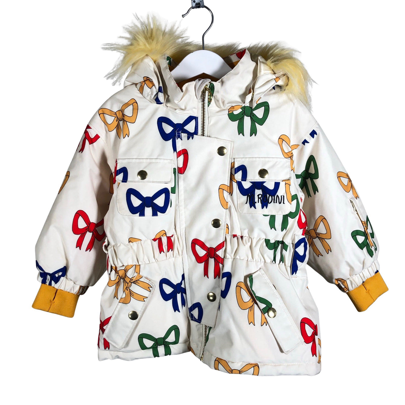 Unisex Mini Rodini - Talvejope, suurus 92 - 98 - Looduslik valge (1)
