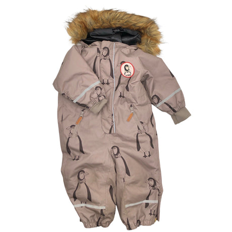 Unisex Mini Rodini - Talvekombinesoon, suurus 80 - 86 - Pruun ()