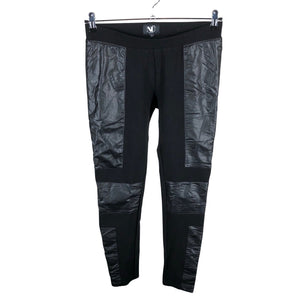Unisex Nü - Trikotaažist püksid, suurus 38 - Must (1)