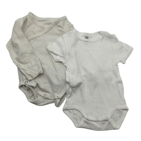 Unisex Sanetta - Bodi, suurus 56 - 62 - Valge ()