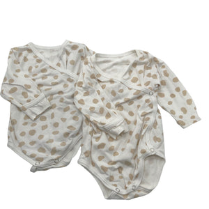 Unisex Pikkuset - Hõlmikbodi, suurus 50 - 56 - Valge (1)