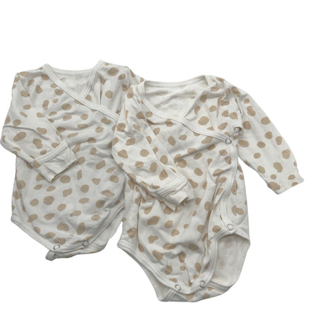 Unisex Pikkuset - Hõlmikbodi, suurus 50 - 56 - Valge ()