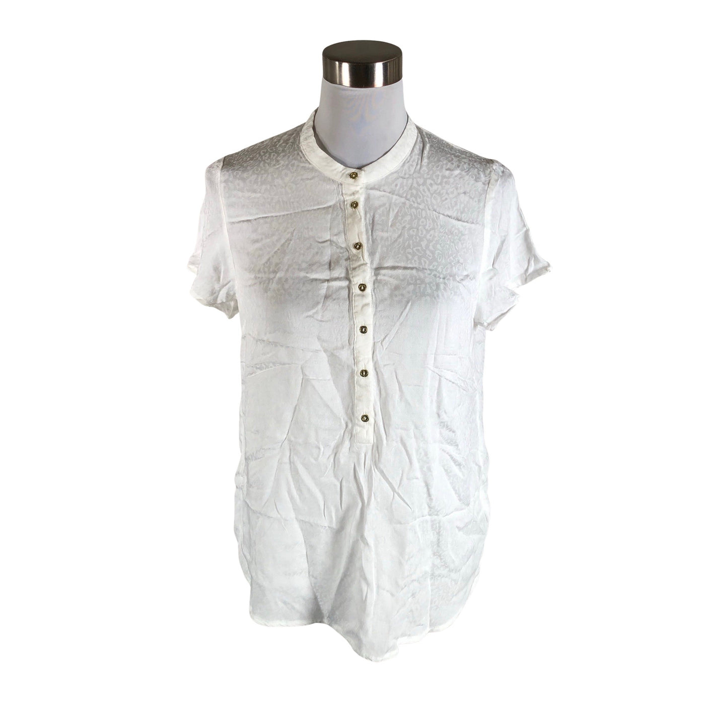 Unisex Prepair - Lühikeste käistega pluus, suurus 34 - Valge (1)
