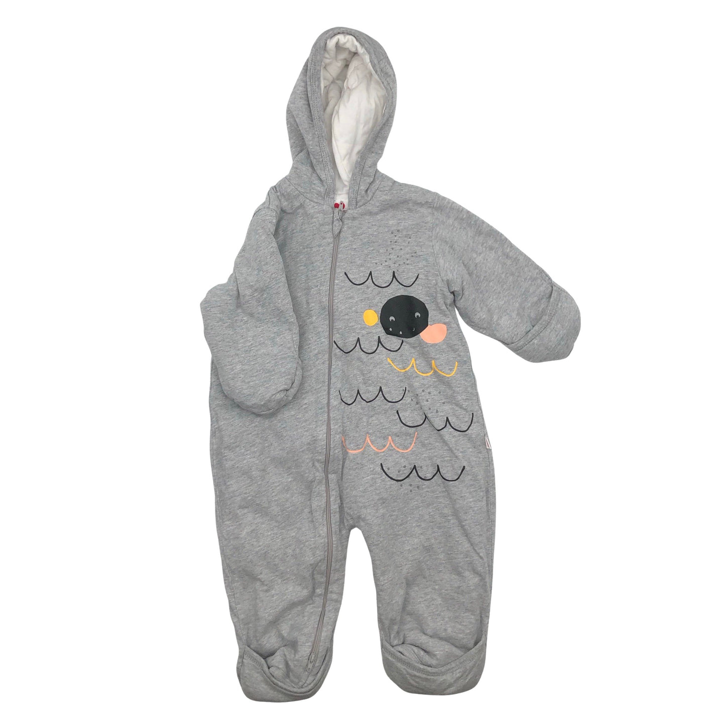 Unisex Reima - Õhem talvekombinesoon, suurus 68 - 74 - Hall (1)