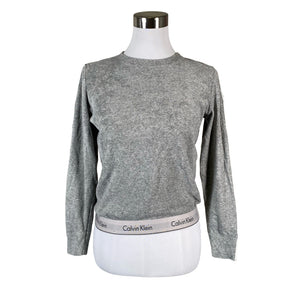 Unisex Calvin Klein - Dressikangast pluus, suurus 34 - Hall (1)