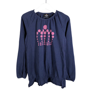 Unisex me&i - Trikotaažist pluus, suurus 122 - 128 - Sinine (1)