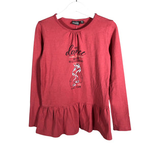 Unisex Kitzberg - Trikotaažist kleit, suurus 116 - 122 - Roosa (1)