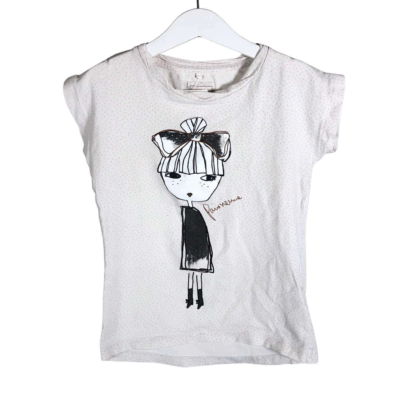 Unisex Name It - T-särk, suurus 122 - 128 - Valge (1)