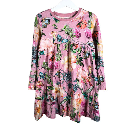 Unisex Next - Trikotaažist kleit, suurus 110 - 116 - Heleroosa ()