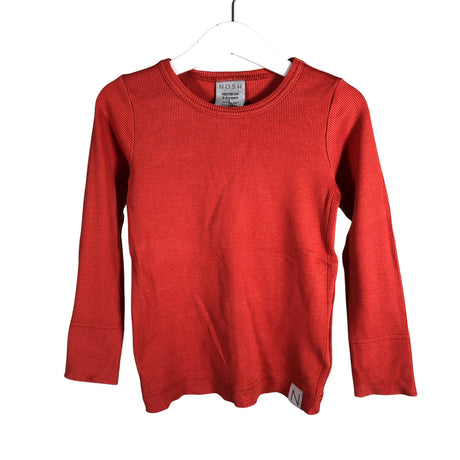 Unisex NOSH - Trikotaažist pluus, suurus 110 - 116 - Punane ()