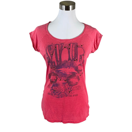 Unisex Guess - T-särk, suurus 40 - Roosa ()