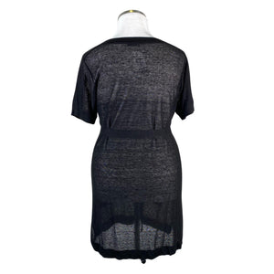 Unisex Marimekko - Kootud kleit, suurus 42 - Must (2)
