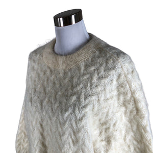 Unisex Handmade - Kampsun, suurus 40 - Looduslik valge (3)