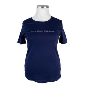 Unisex Benetton - T-särk, suurus 42 - Sinine (1)