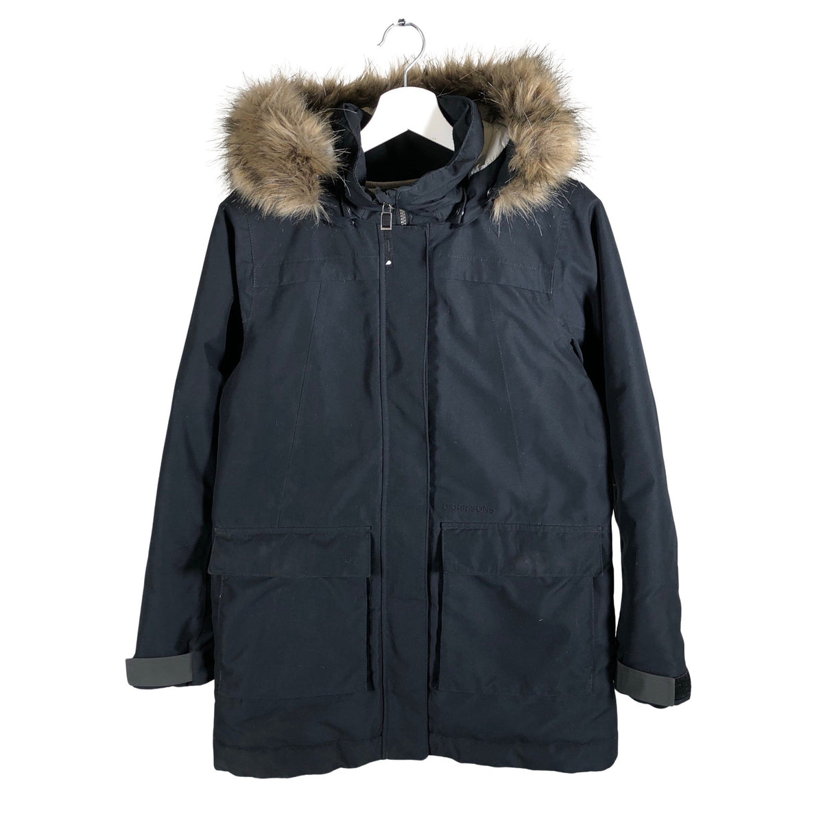 Unisex Didriksons - Talvejope, suurus 158 - 164 - Must (1)