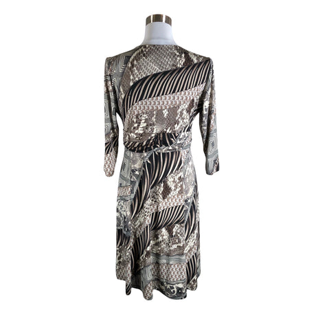 Unisex Andiata - Trikotaažist kleit, suurus 40 - Beige (2)