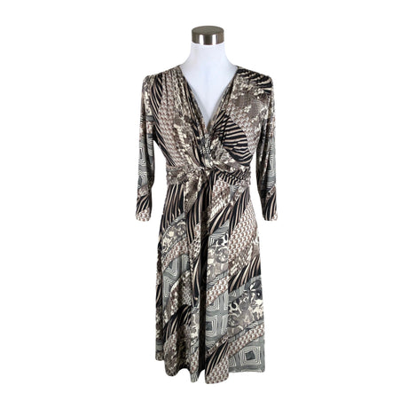Unisex Andiata - Trikotaažist kleit, suurus 40 - Beige ()