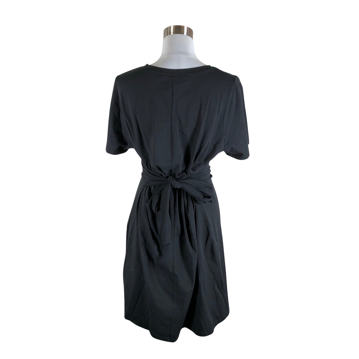 Unisex Kaiko - Trikotaažist kleit, suurus 40 - Must (2)