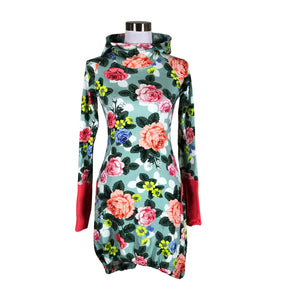 Unisex Ommellinen - Trikotaažist kleit, suurus 36 - Roheline (1)