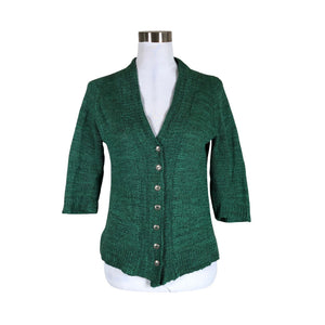 Unisex Handmade - Kardigan, suurus 36 - Roheline (1)
