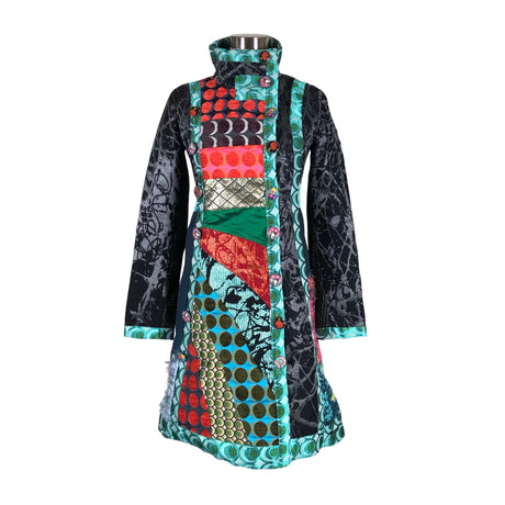 Unisex Desigual - Villane mantel, suurus 36 - Must ()