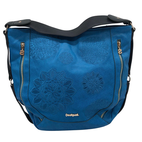 Unisex Desigual - Käekott, suurus Midi - Sinine ()